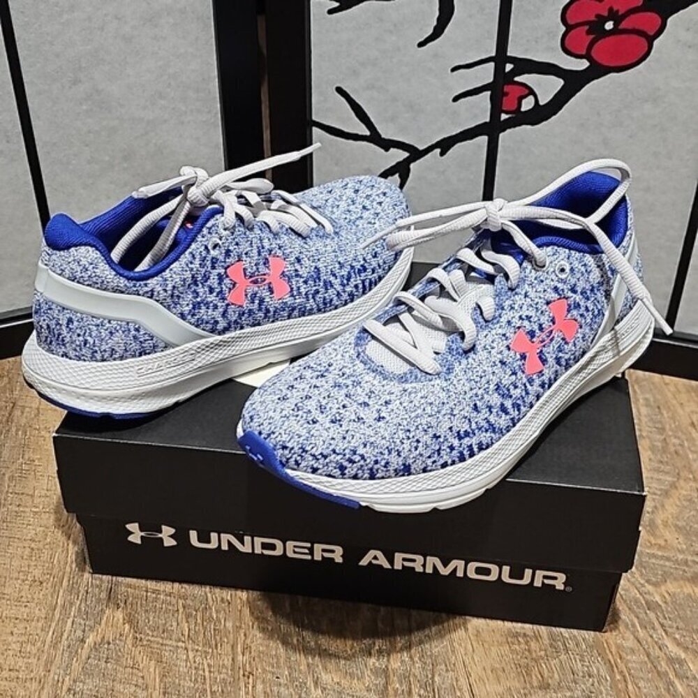 Under Armour Charged Impulse Knit Running Shoes Size 6 New - Picture 3 of 11